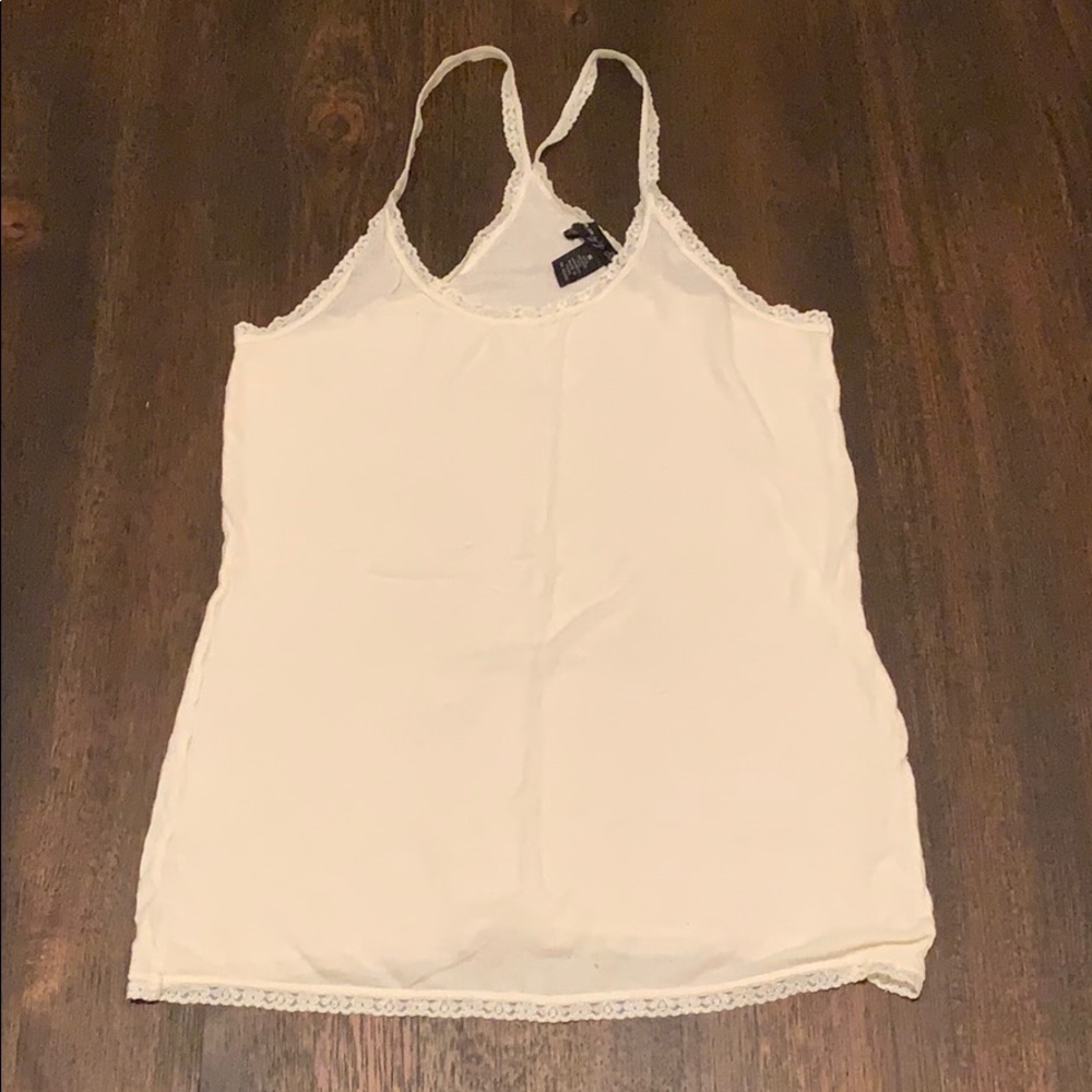 Jimmy’z cream tank top